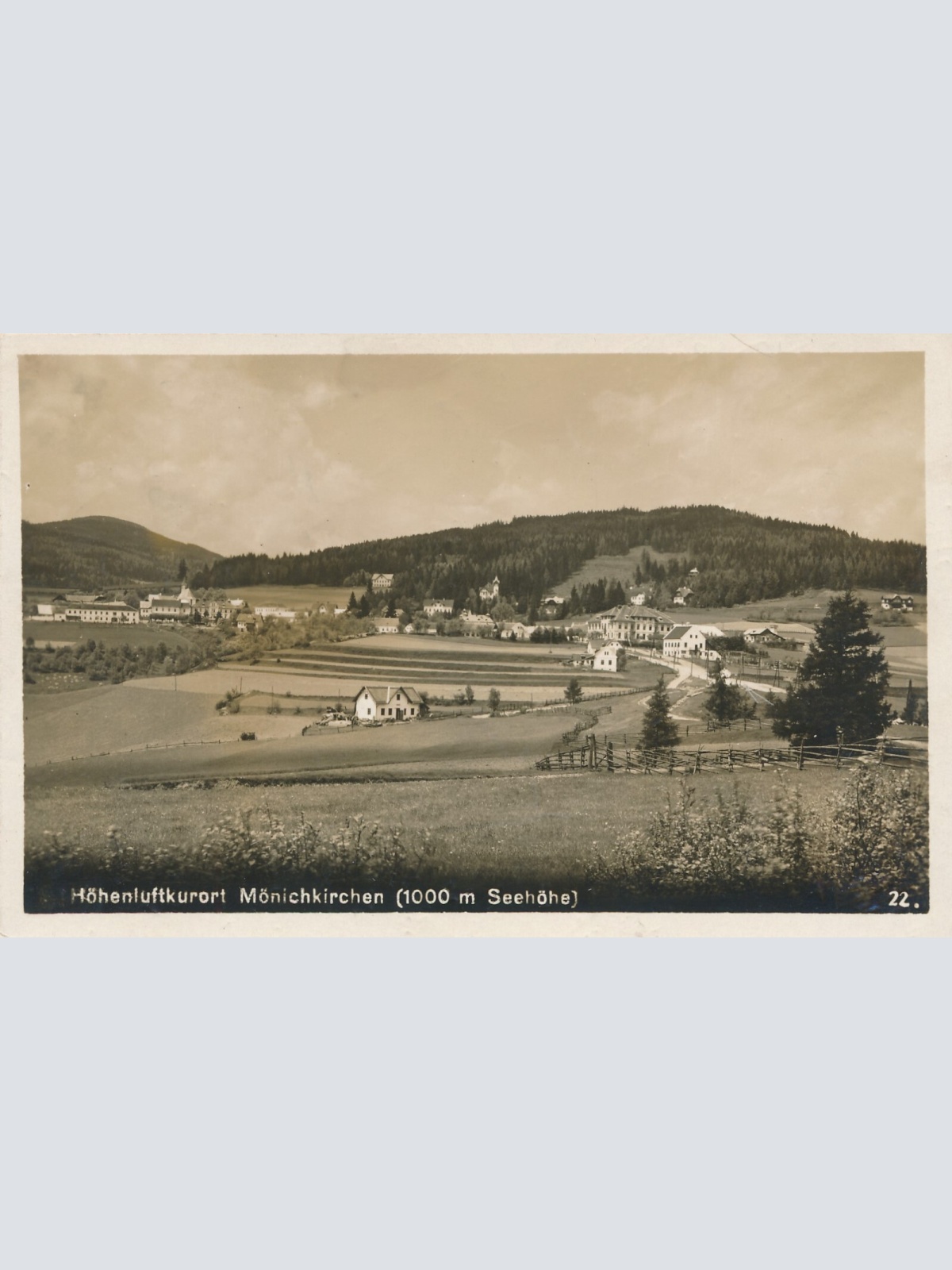 AK, Mönichkirchen, Niederösterreich, Ansichtskarte (S4076)