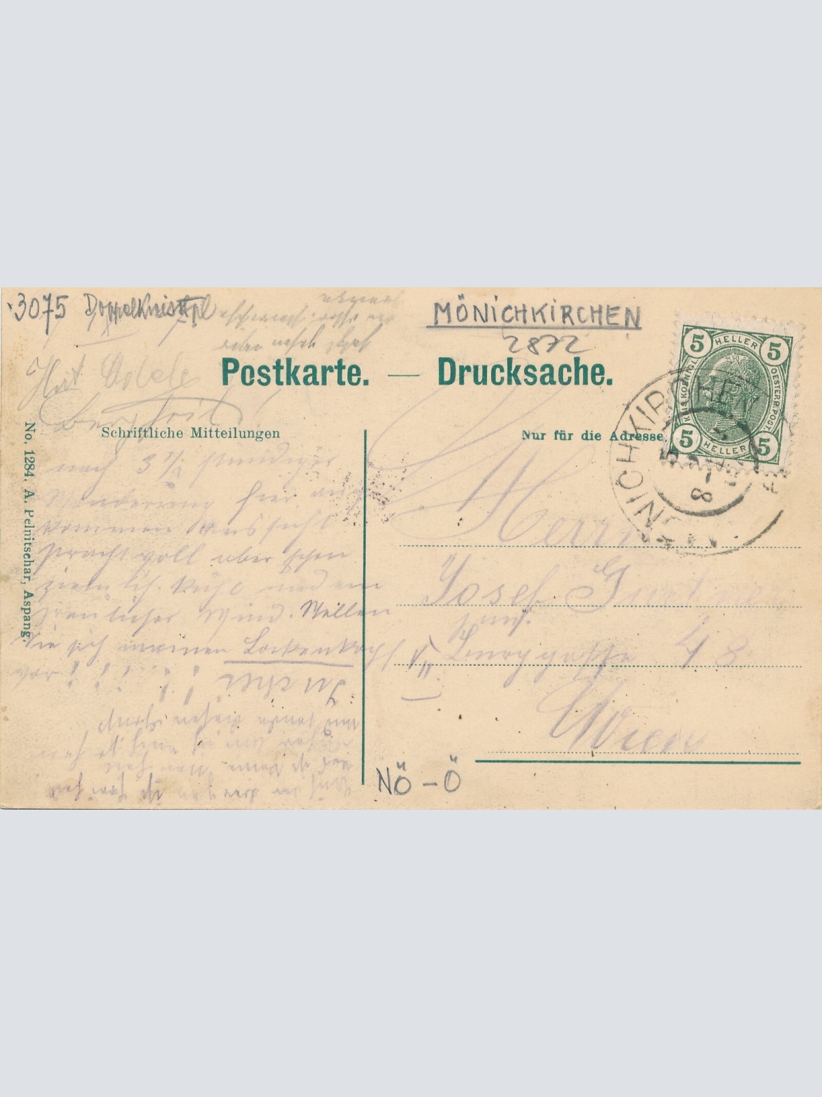 AK, Mönichkirchen, Niederösterreich, Ansichtskarte (S4082)