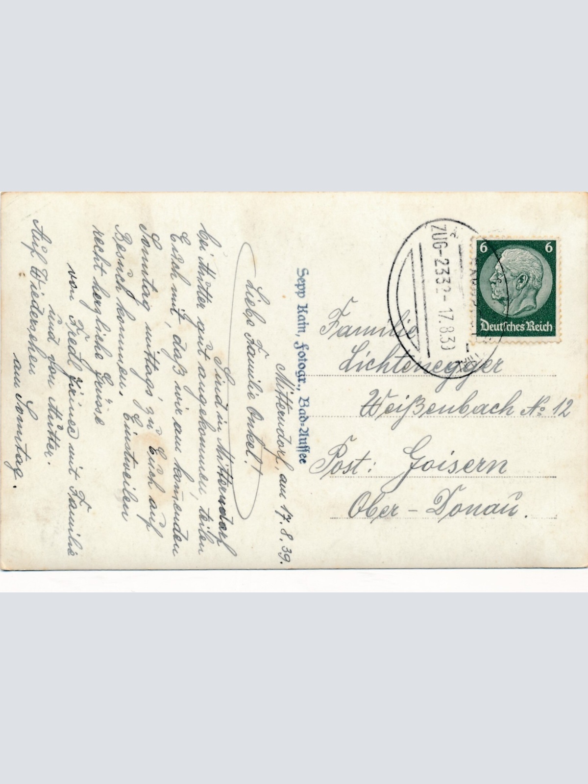 AK aus Zauchen mit Grimming Steiermark Ansichtskarte (13883)