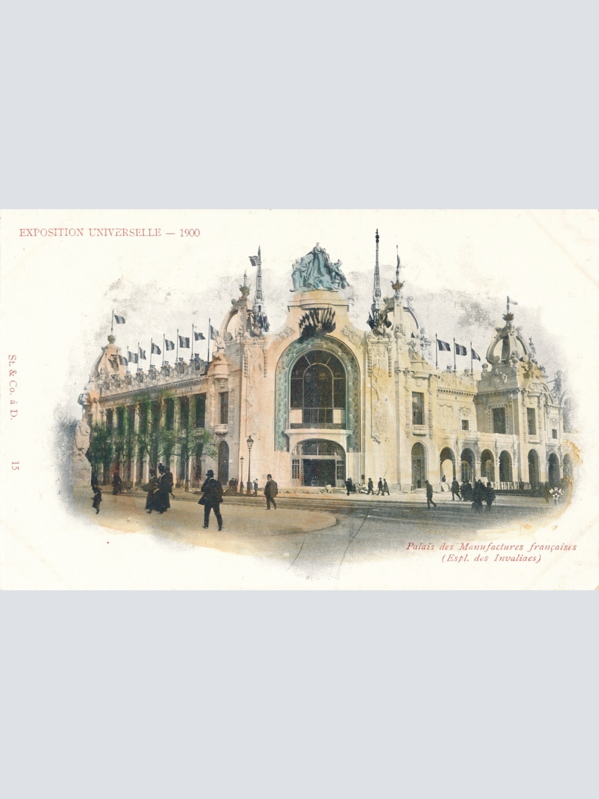 AK, Exposition Universelle, Paris, Frankreich, Ansichtskarte (S4111)