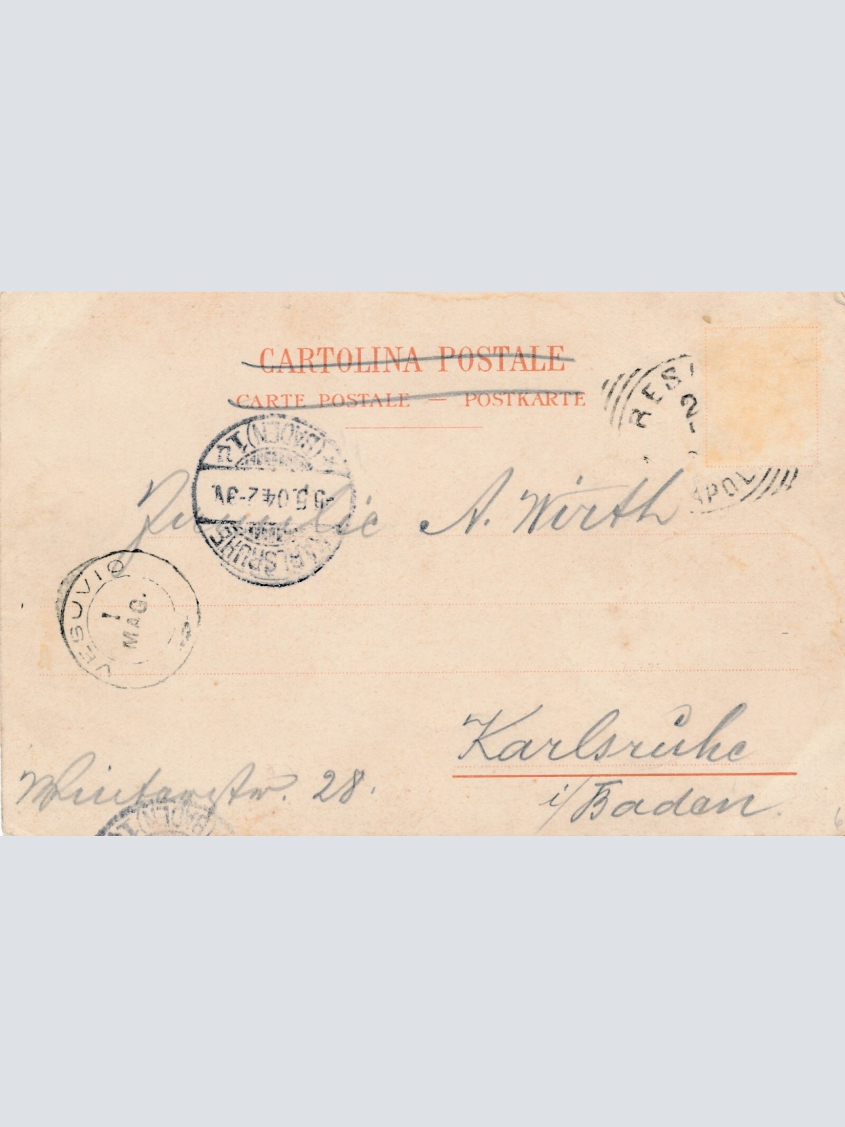 AK, Napoli, col Castel dell'Ovo ed il Vesuvio, Italien, Ansichtskarte (S4159)