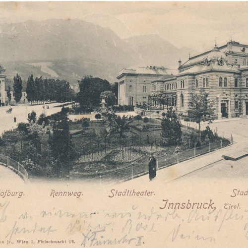 AK, Innsbruck, Tirol, Ansichtskarte (S4217)