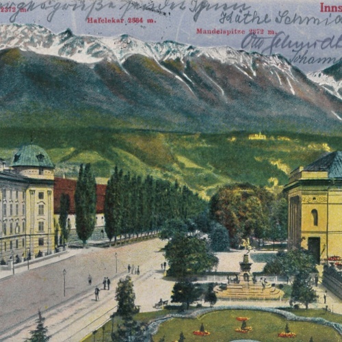 AK, Innsbruck, Rennweg, Tirol, Ansichtskarte (S4222)