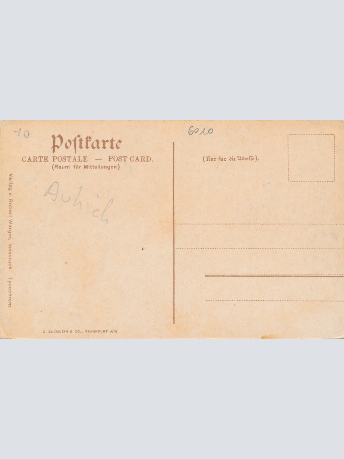 AK, Innsbruck, Staatsgymnasium, Tirol, Ansichtskarte (S4232)