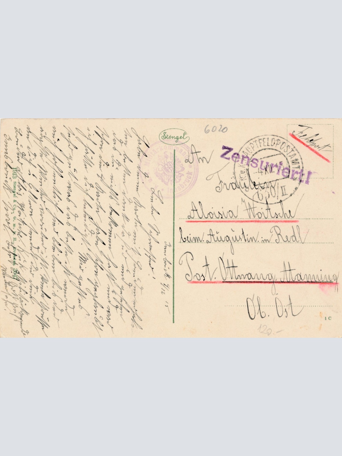 AK, Innsbruck, Tirol, Ansichtskarte (S4236)