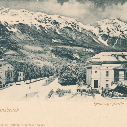 AK, Innsbruck, Rennweg-Partie, Tirol, Ansichtskarte (S4250)