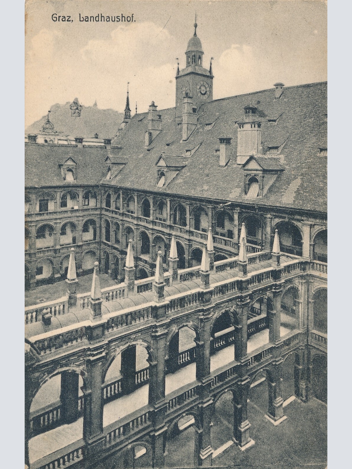 AK, Graz, Steiermark, Landhaushof, Ansichtskarte (S4256)