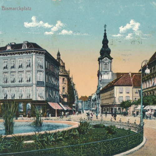 AK, Graz, Steiermark, Bismarckplatz, Ansichtskarte (S4266)