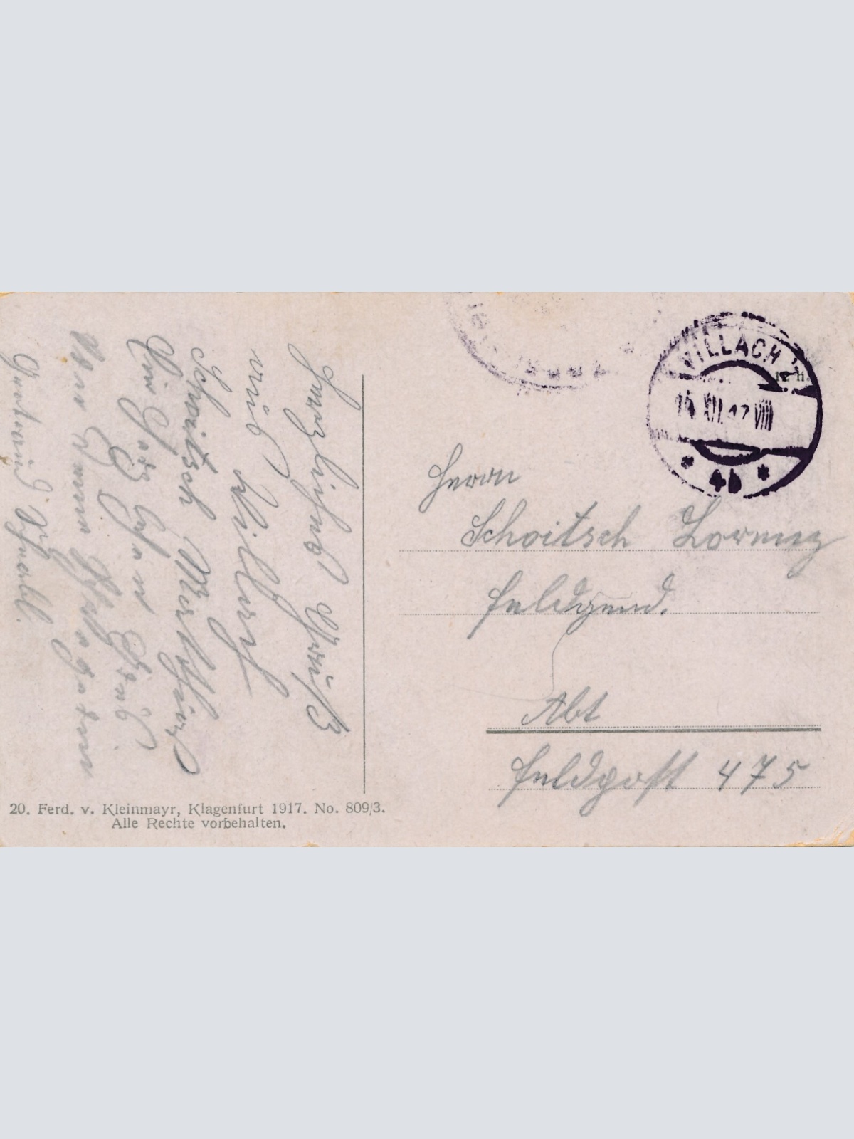 AK, Villach, Draubrücke, Kärnten, Ansichtskarte (S4270)