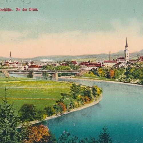 AK, Villach, an der Drau, Kärnten, Ansichtskarte (S4272)