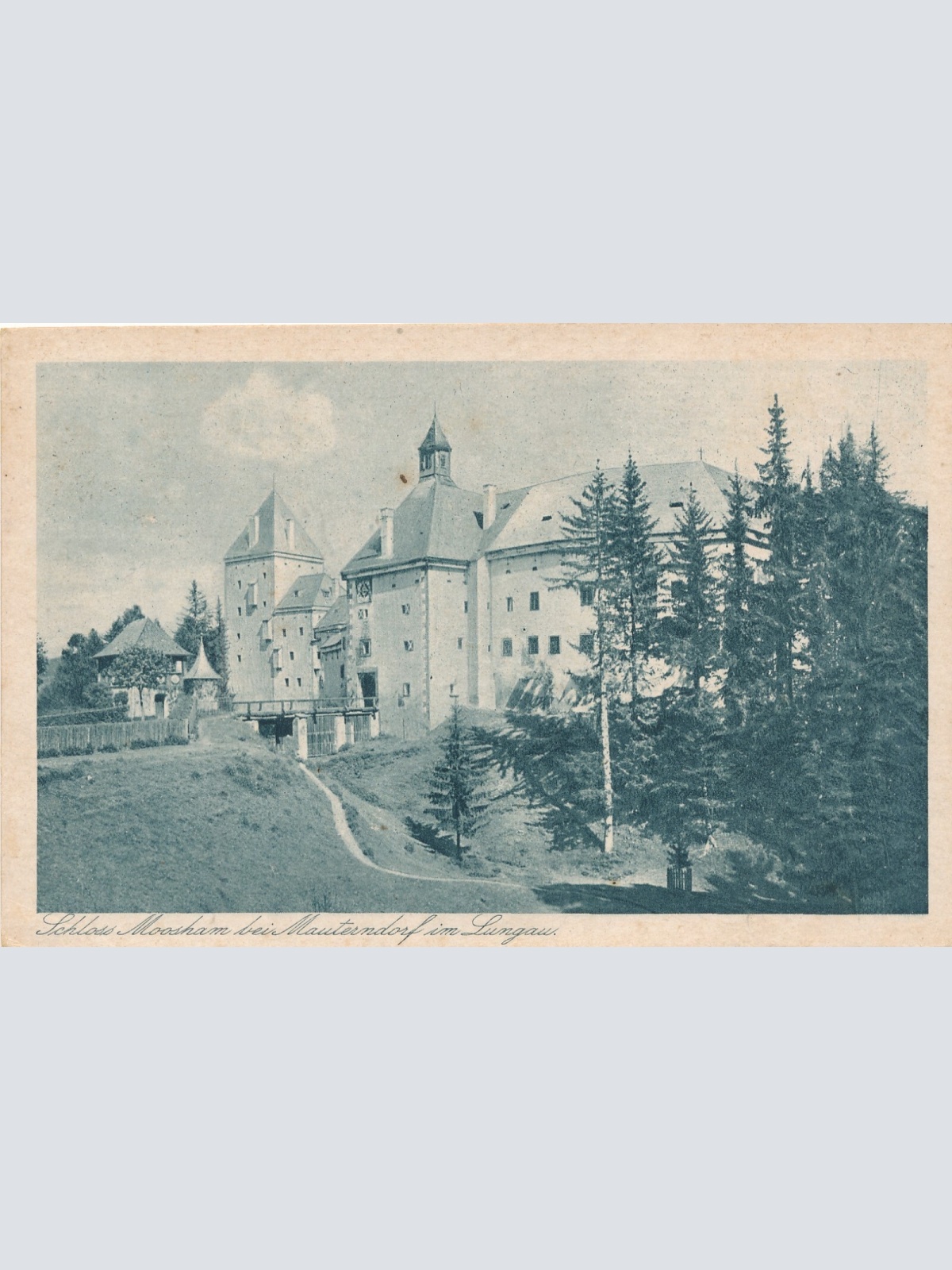 AK, Schloss Moosham, Mauterndorf, Salzburg, Ansichtskarte (S4301)