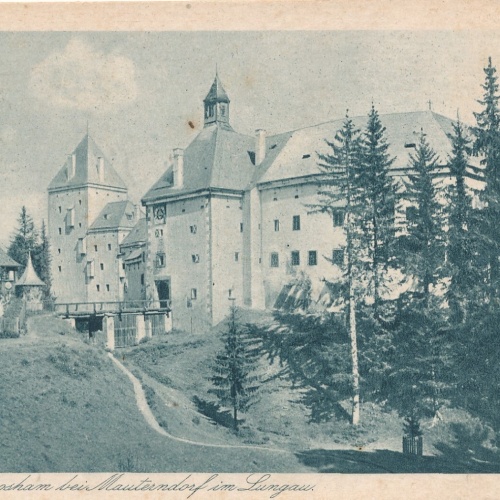 AK, Schloss Moosham, Mauterndorf, Salzburg, Ansichtskarte (S4301)