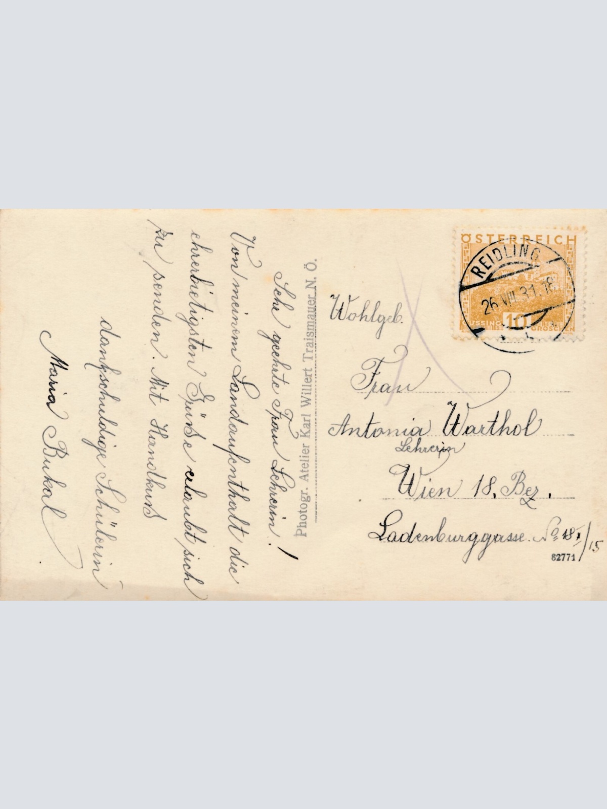 AK, Schloss Sitzenberg, Niederösterreich, Ansichtskarte (S4328)