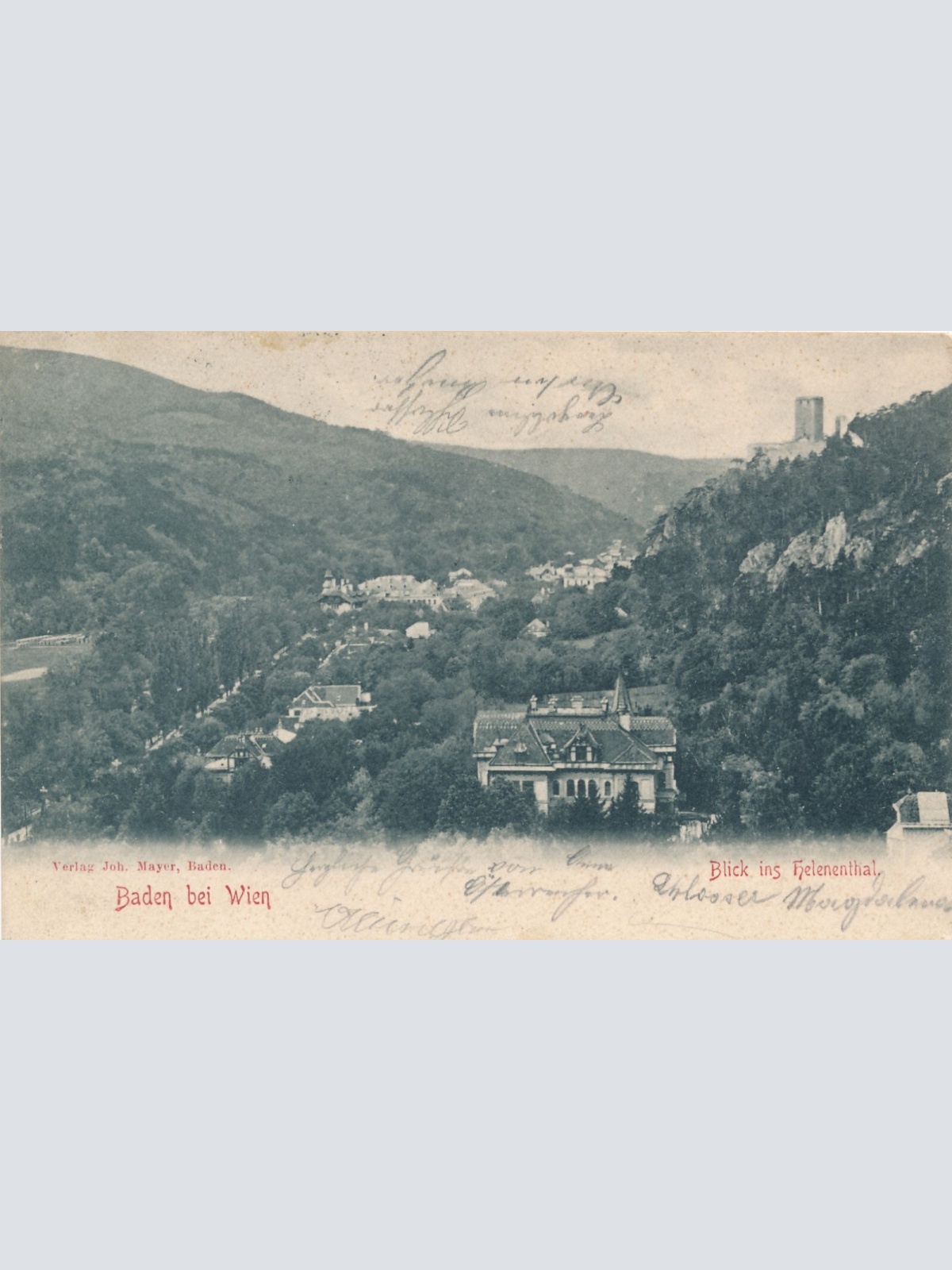 AK, Baden bei Wien, Niederösterreich, Ansichtskarte (S4396)