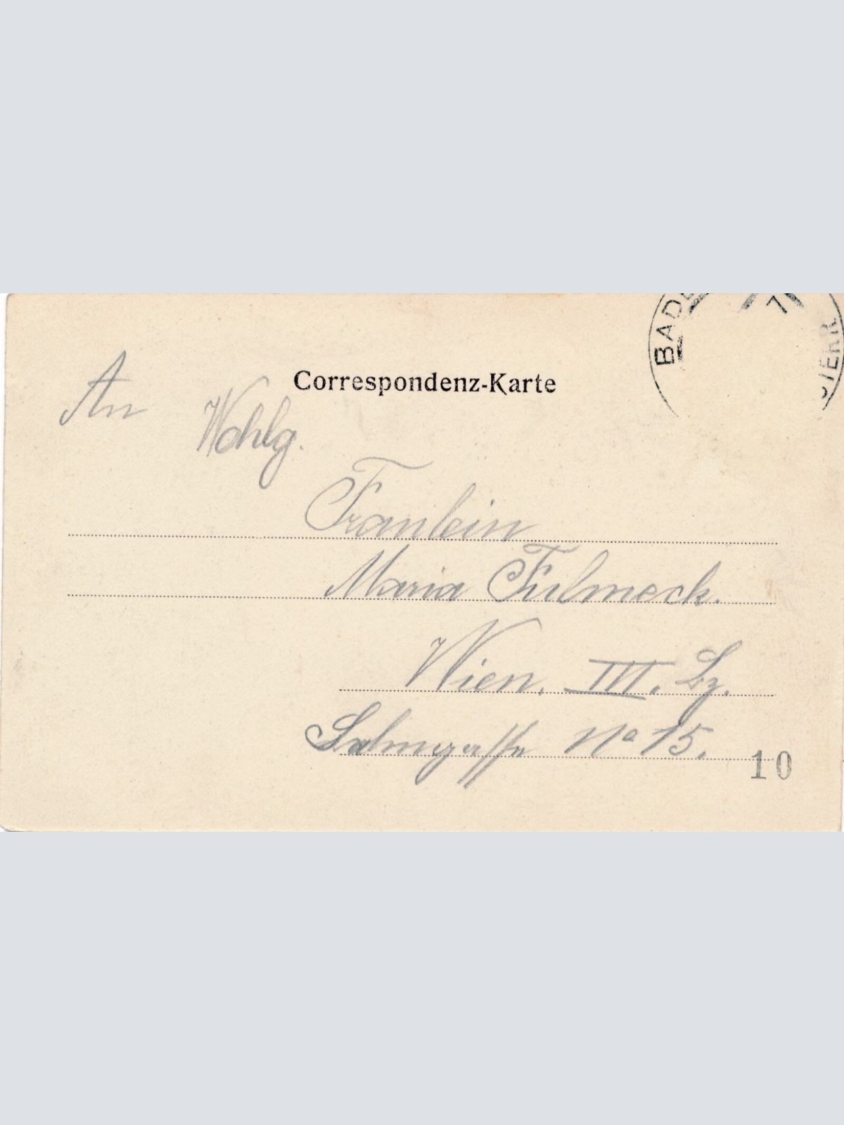 AK, Baden bei Wien, Niederösterreich, Ansichtskarte (S4396)