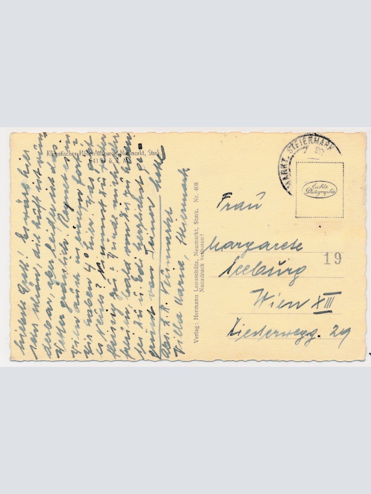 AK, Neumarkt, Steiermark, Ansichtskarte (S4399)