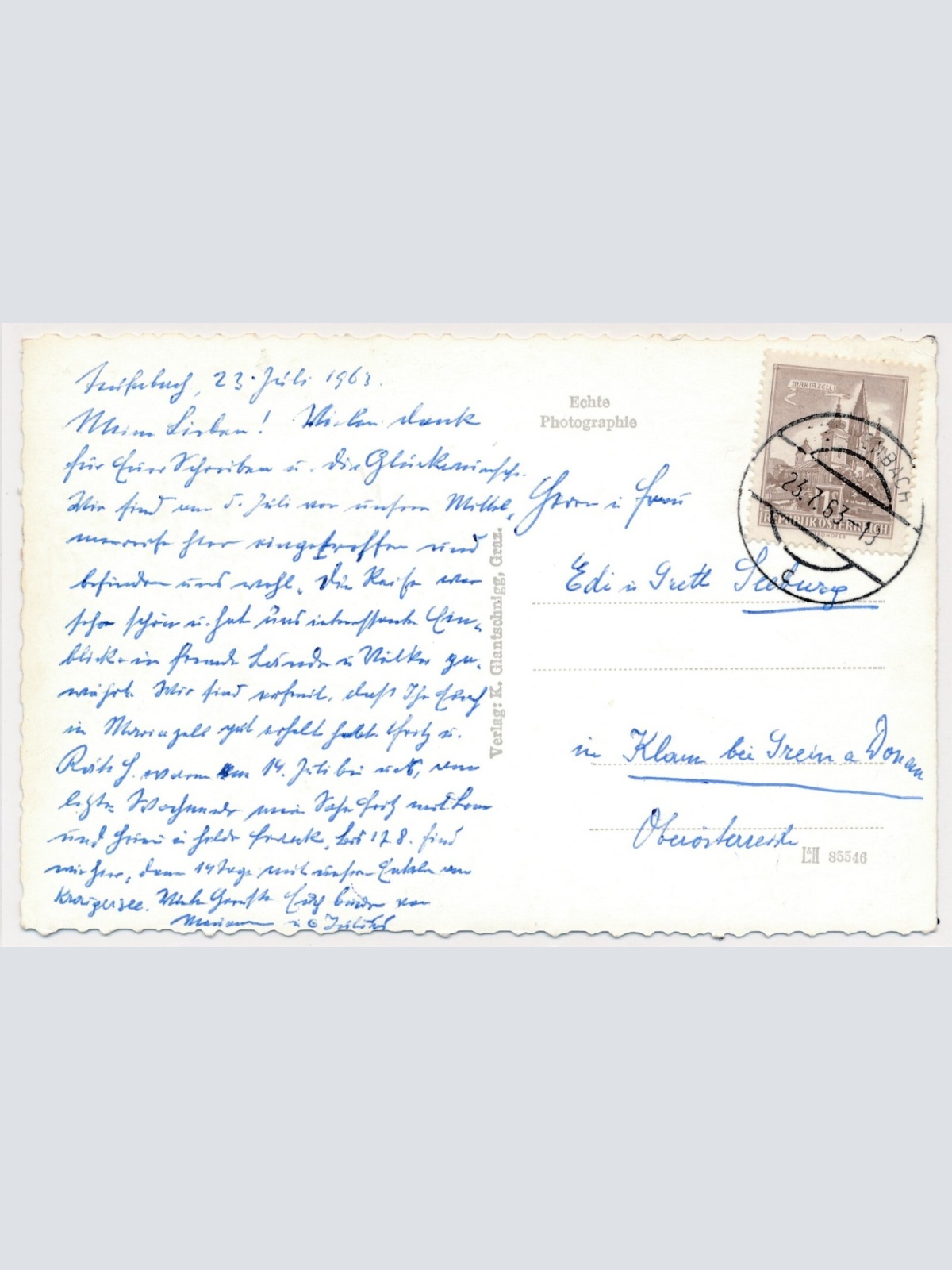 AK, Teufenbach, Steiermark, Ansichtskarte (S4402)