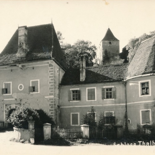 AK, Schloss Thalberg, Steiermark, Ansichtskarte (S4410)