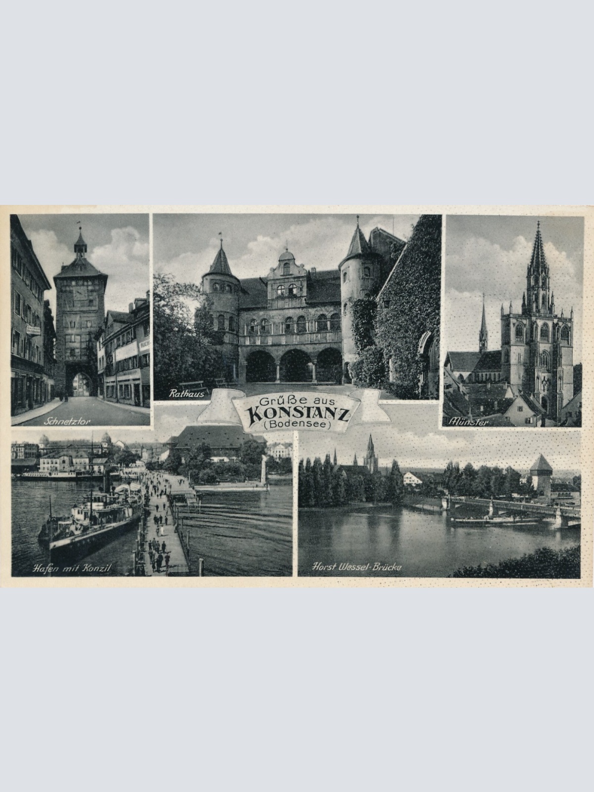 AK, Grüße aus Konstanz, Baden-Württemberg, Ansichtskarte (S4437)