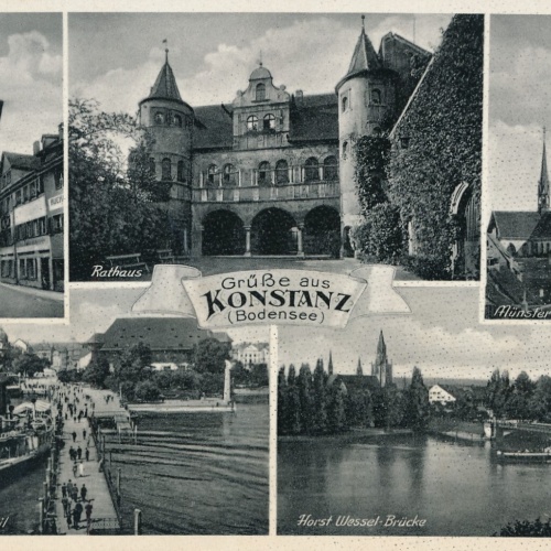 AK, Grüße aus Konstanz, Baden-Württemberg, Ansichtskarte (S4437)