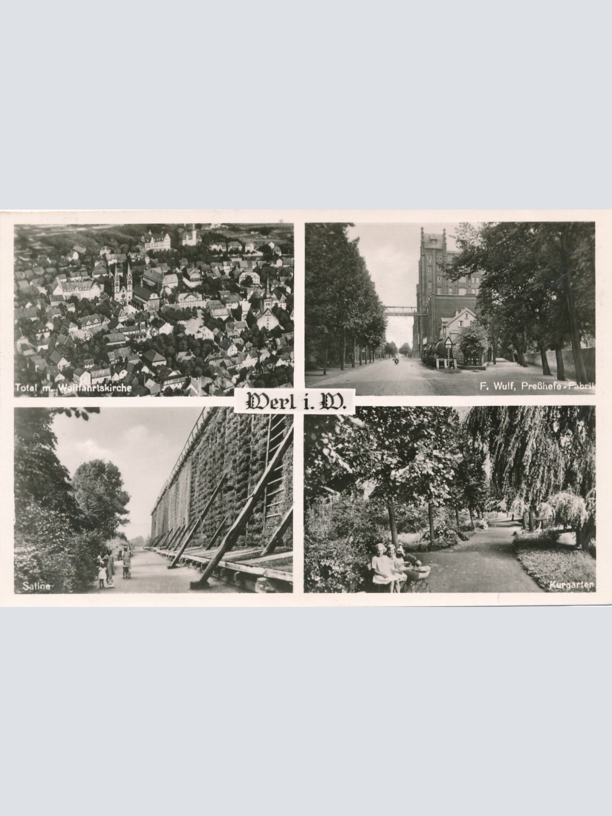 AK, Werl, Nordrhein-Westfalen, Ansichtskarte (S4438)