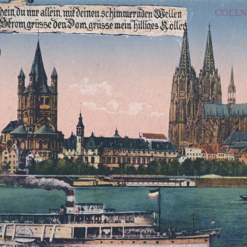 AK, Köln Panorama, Nordrhein-Westfalen, Ansichtskarte (S4441)
