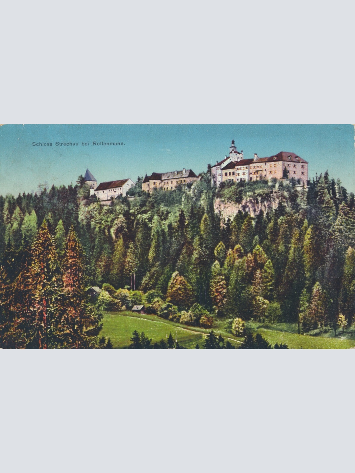AK, Rottenmann, Schloss Strechau, Steiermark, Ansichtskarte (S4475)
