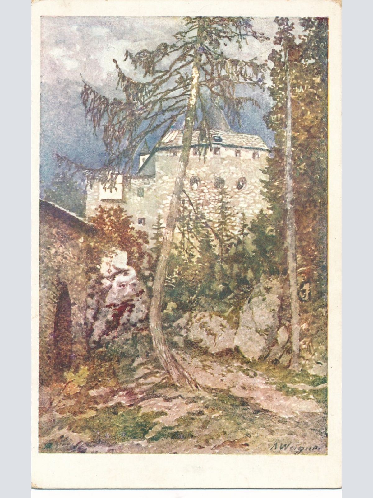 AK, Das steirische Ennstal, Steiermark, Ansichtskarte (S4487)