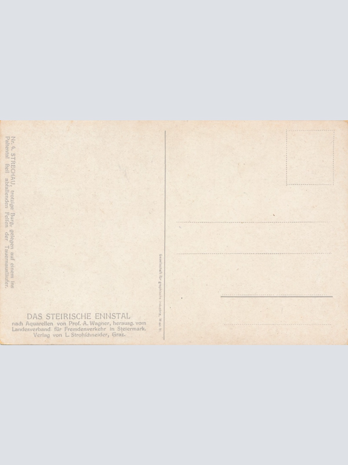 AK, Das steirische Ennstal, Steiermark, Ansichtskarte (S4487)