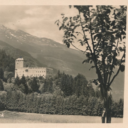 AK, Schloss Bruck, Lienz, Tirol, Ansichtskarte (S4488)