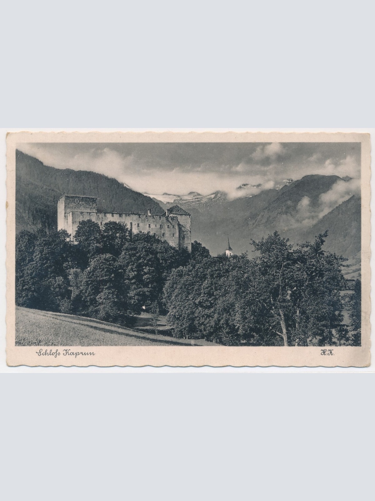 AK, Schloss Kaprun, Salzburg, Ansichtskarte (S4524)