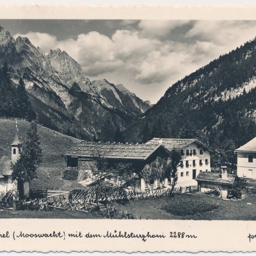 AK, Mooswacht, Mühlsturzhorn, Ansichtskarte (S4526)