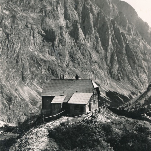 AK, Hochschwab, Voisthalerhütte, Steiermark, Ansichtskarte (S4543)