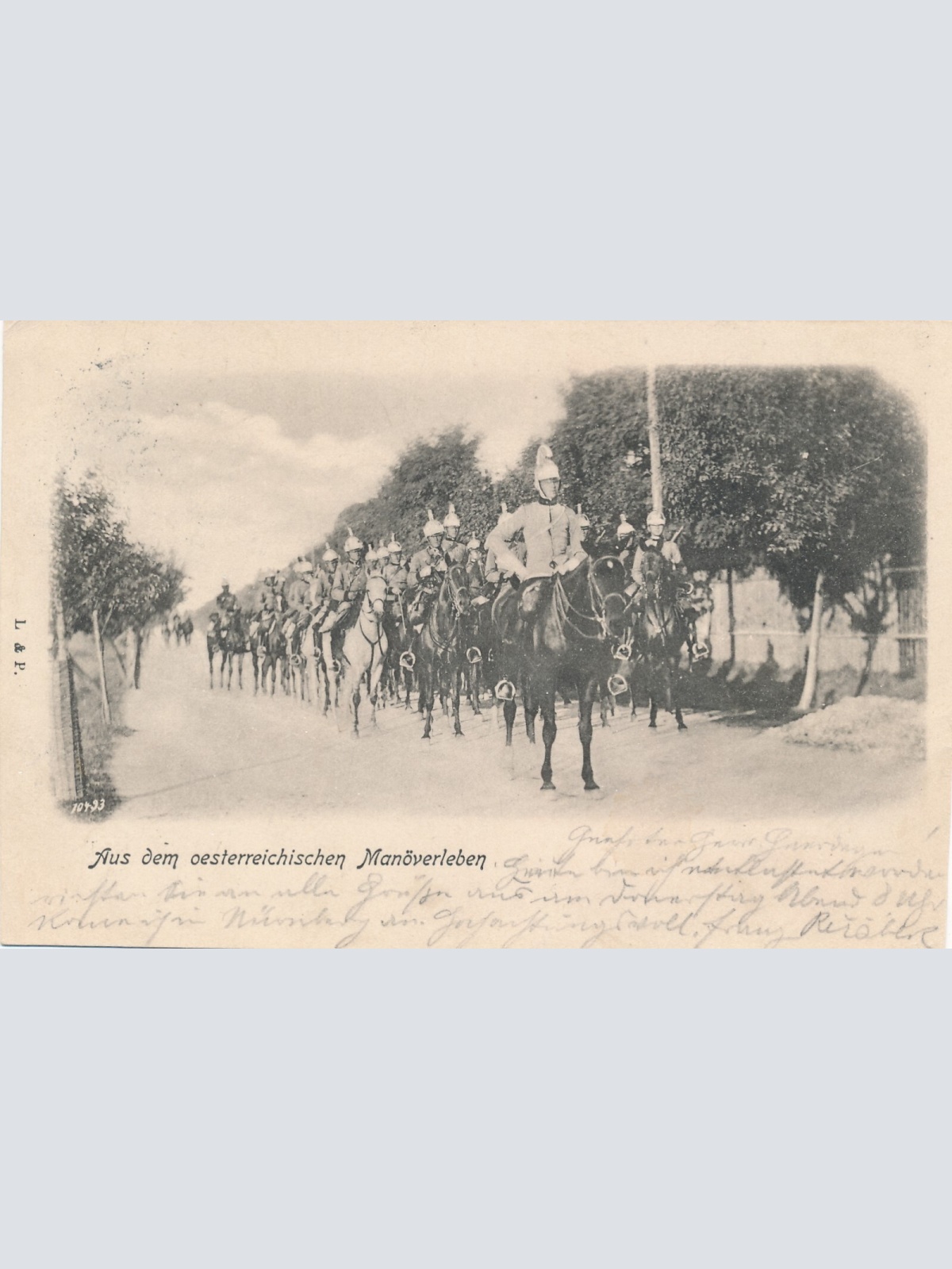 AK aus dem Österreichischen Manöverleben Ansichtskarte (13767)