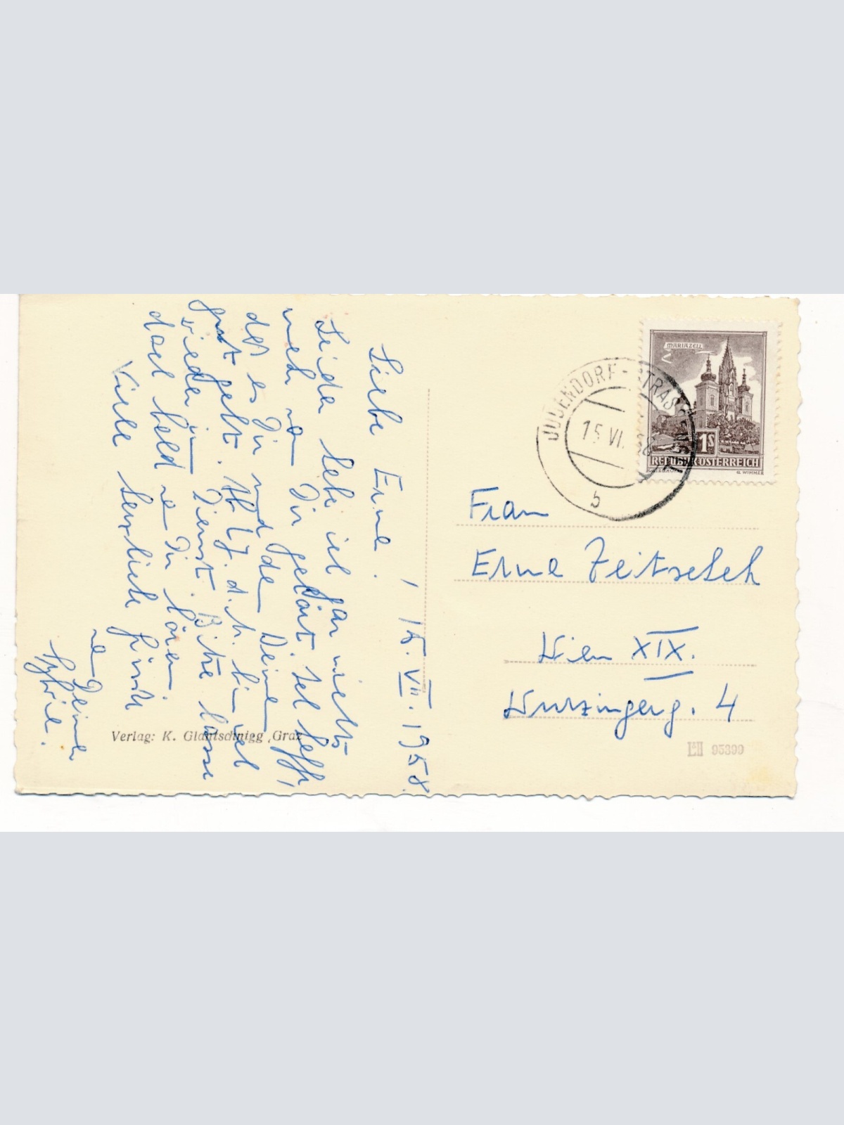 AK aus Judendorf Straßengel Steiermark Ansichtskarte (14073)