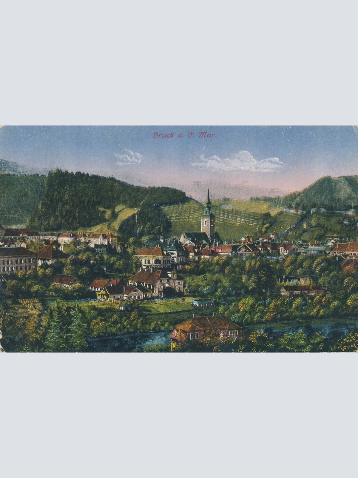 AK aus Bruck an der Mur Steiermark Ansichtskarte (14079)