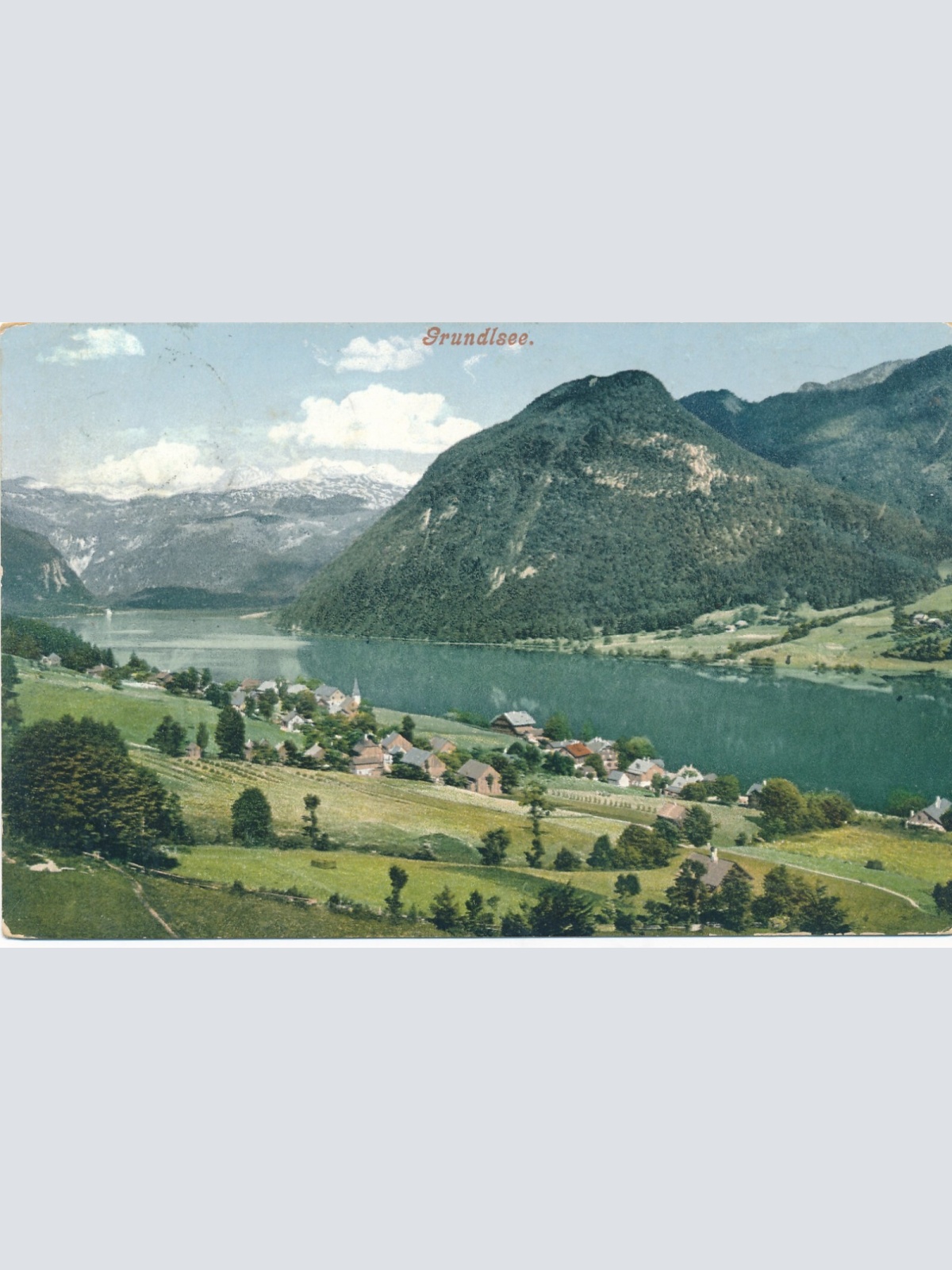 AK aus Grundlsee Steiermark Ansichtskarte (14113)