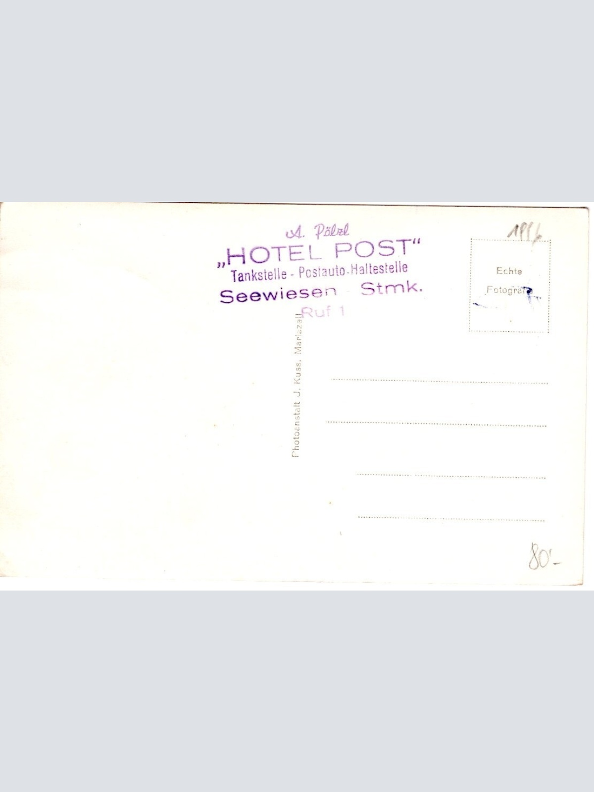 AK, Seewiesen, Steiermark (S4560)