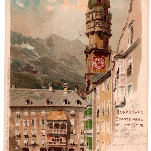 AK, Stadtthurm, Innsbruck, Tirol (S4609)