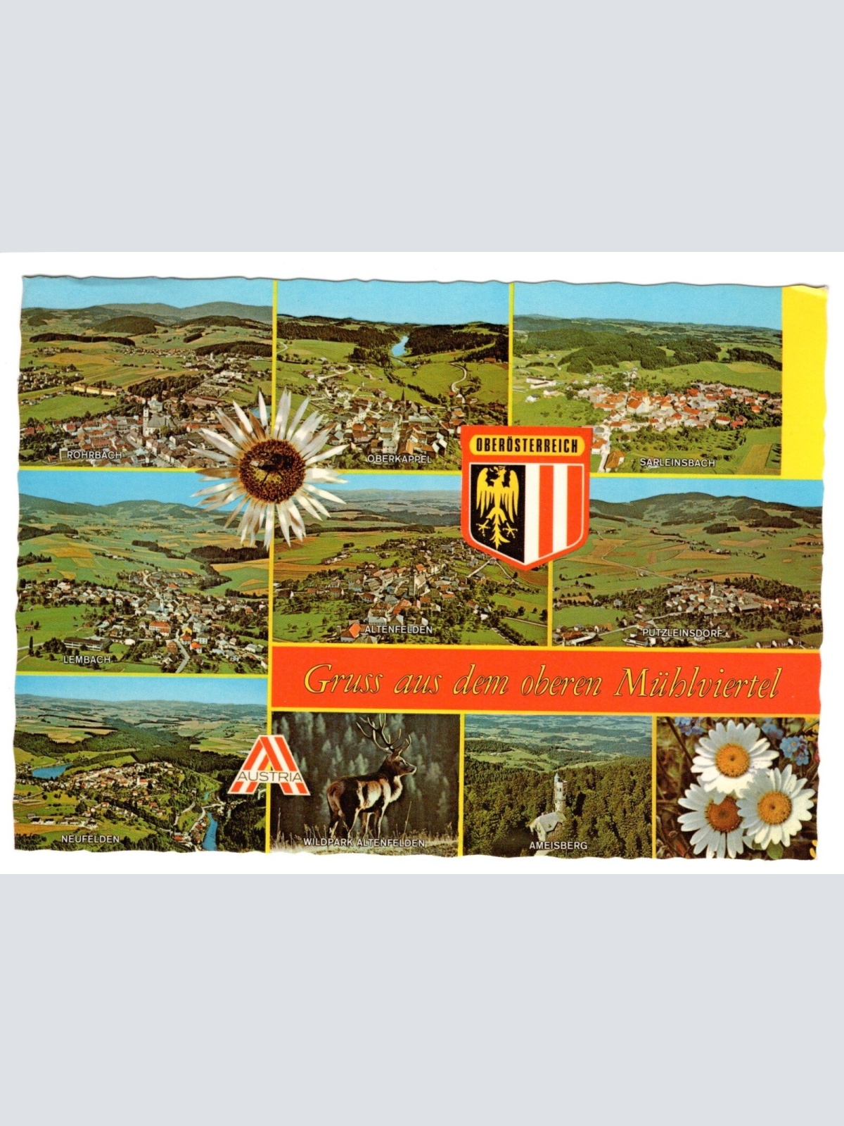 AK, Gruss aus dem oberen Mühlviertel, Oberösterreich (S4628)