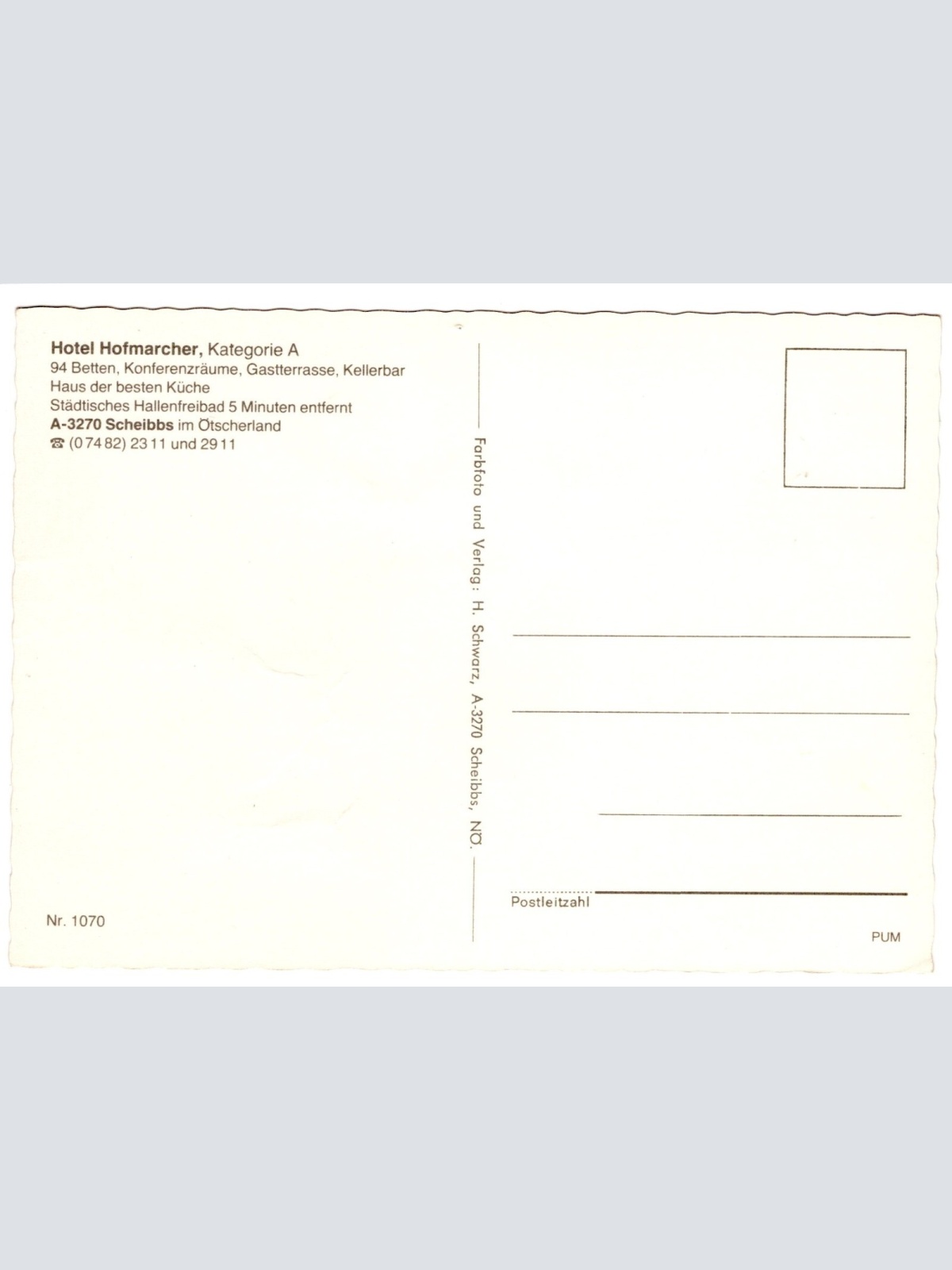 AK, Scheibbs im Ötscherland, Niederösterreich (S4635)