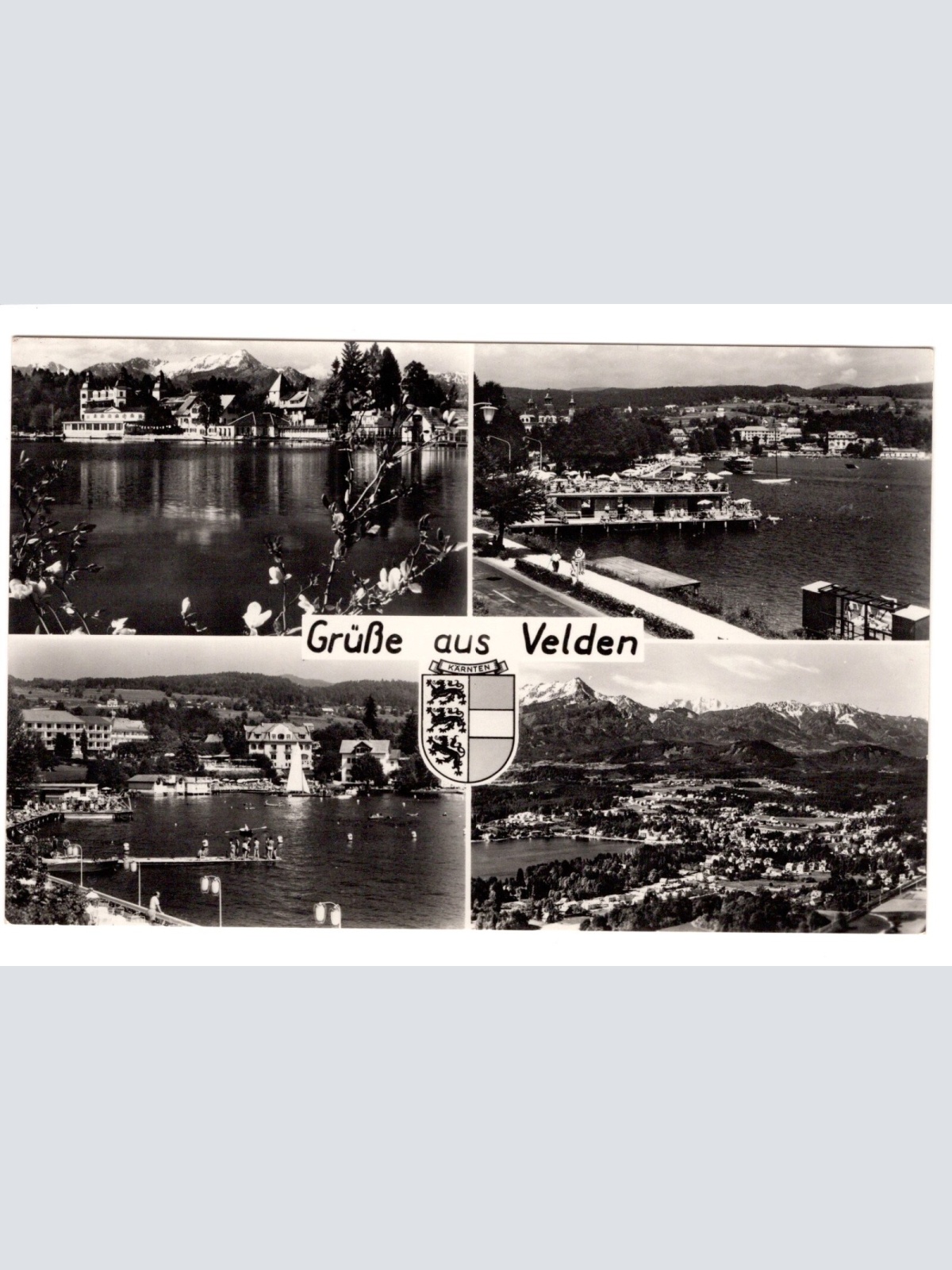 AK, Grüße aus Velden, Kärnten (S4663)