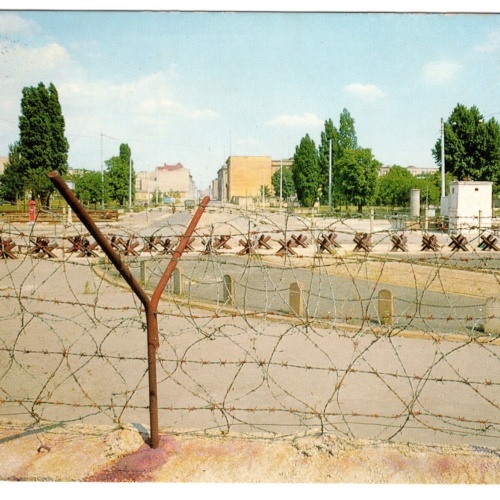 AK, Berlin, die Mauer am Potsdamer Platz (S4670)