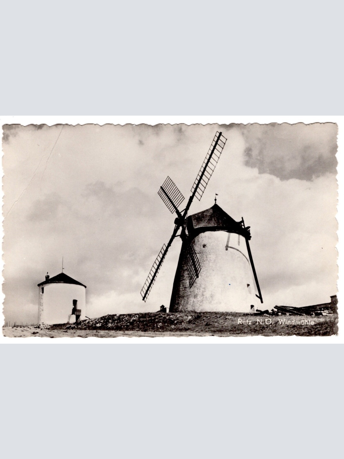 AK, Retz, Niederösterreich, Windmühle, Ansichtskarte (S4708)