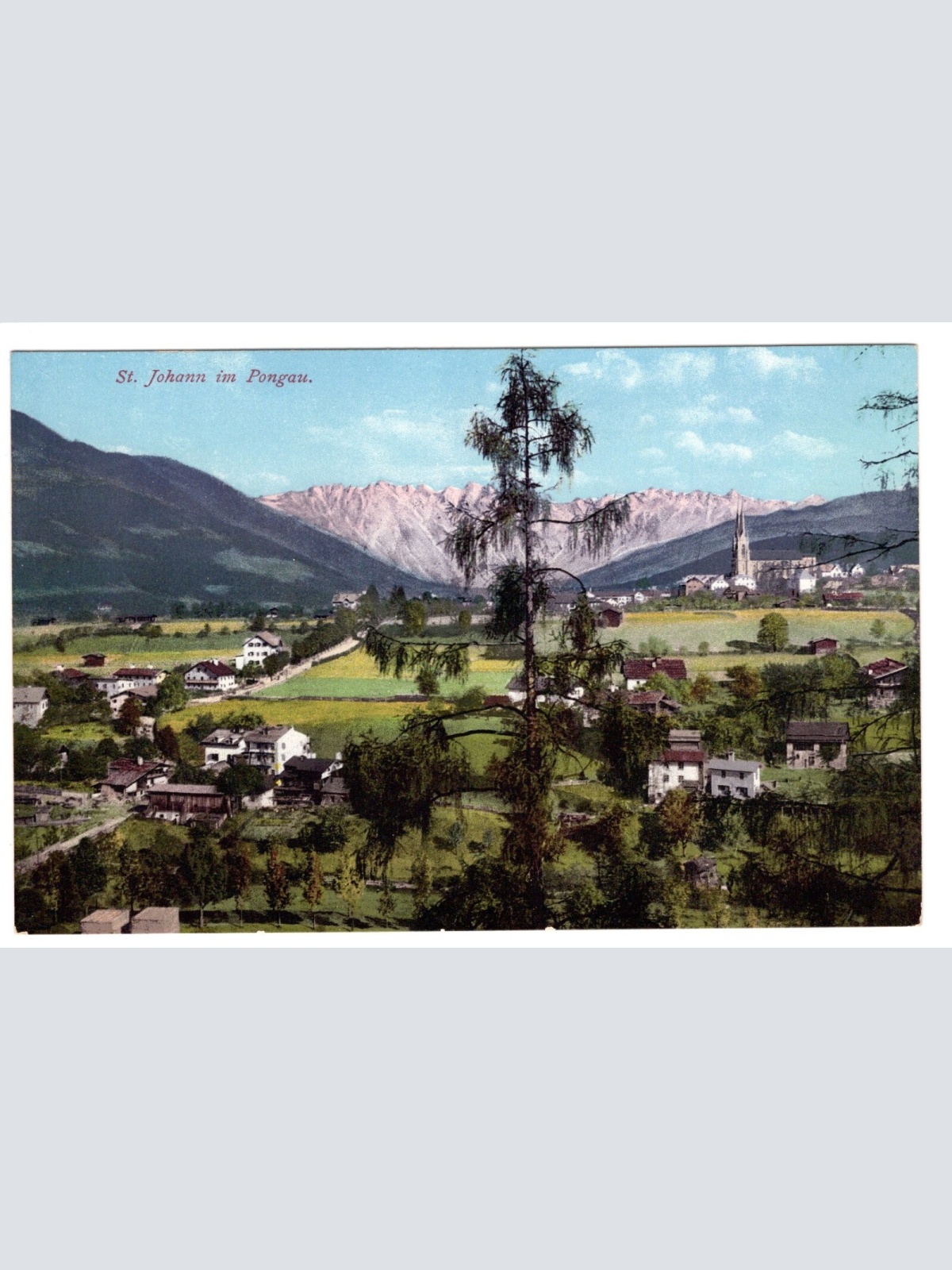 AK, St. Johann im Pongau, Salzburg,  Ansichtskarte (S4725)