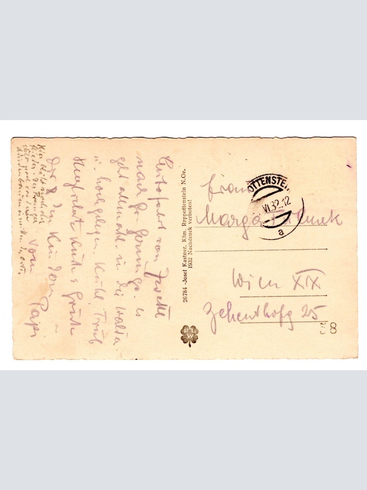 AK, Rappottenstein, Niederösterreich,  Ansichtskarte (S4747)