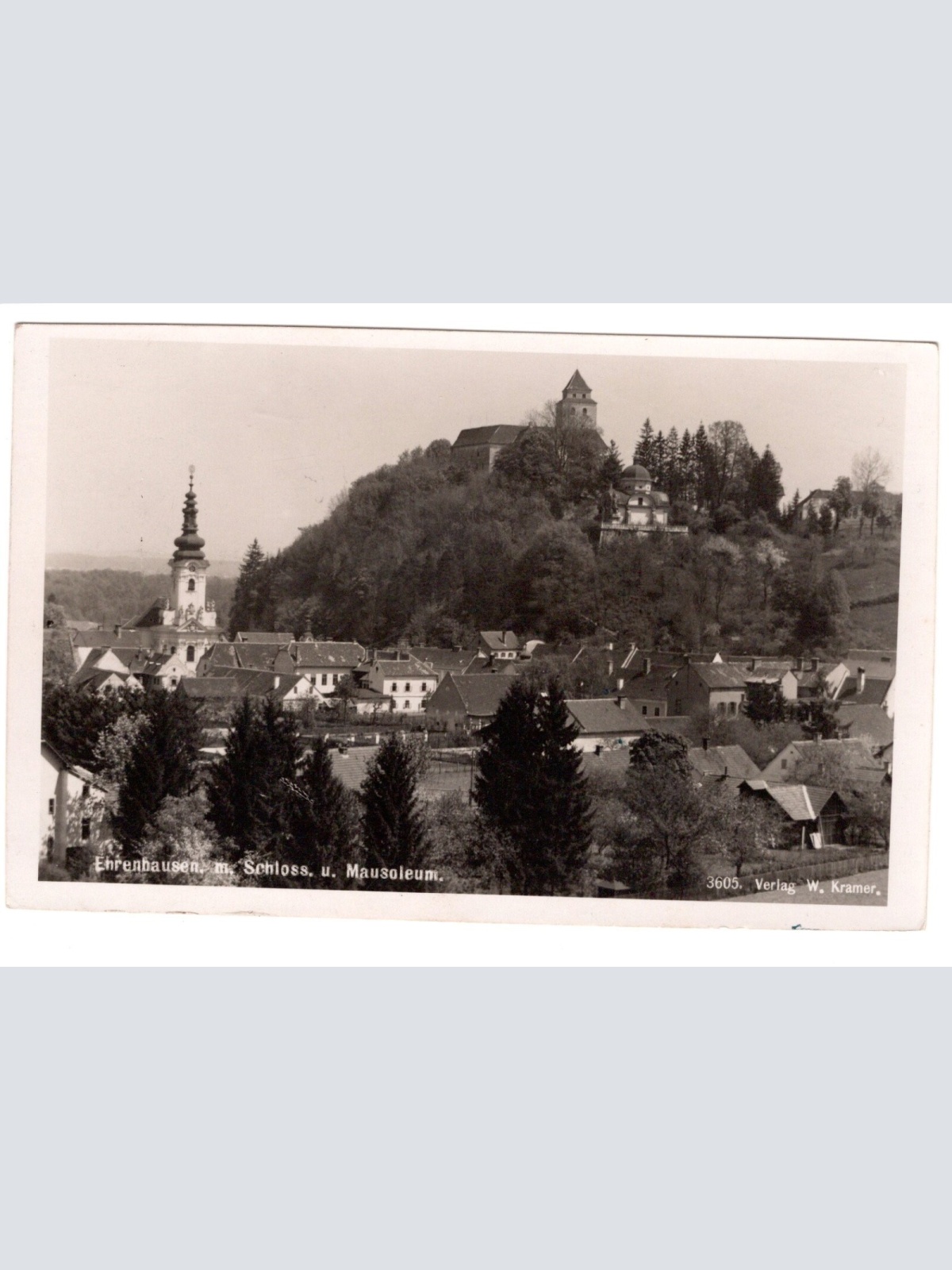 AK, Ehrenhausen, Schloss, Mausoleum, Steiermark,  Ansichtskarte (S4757)