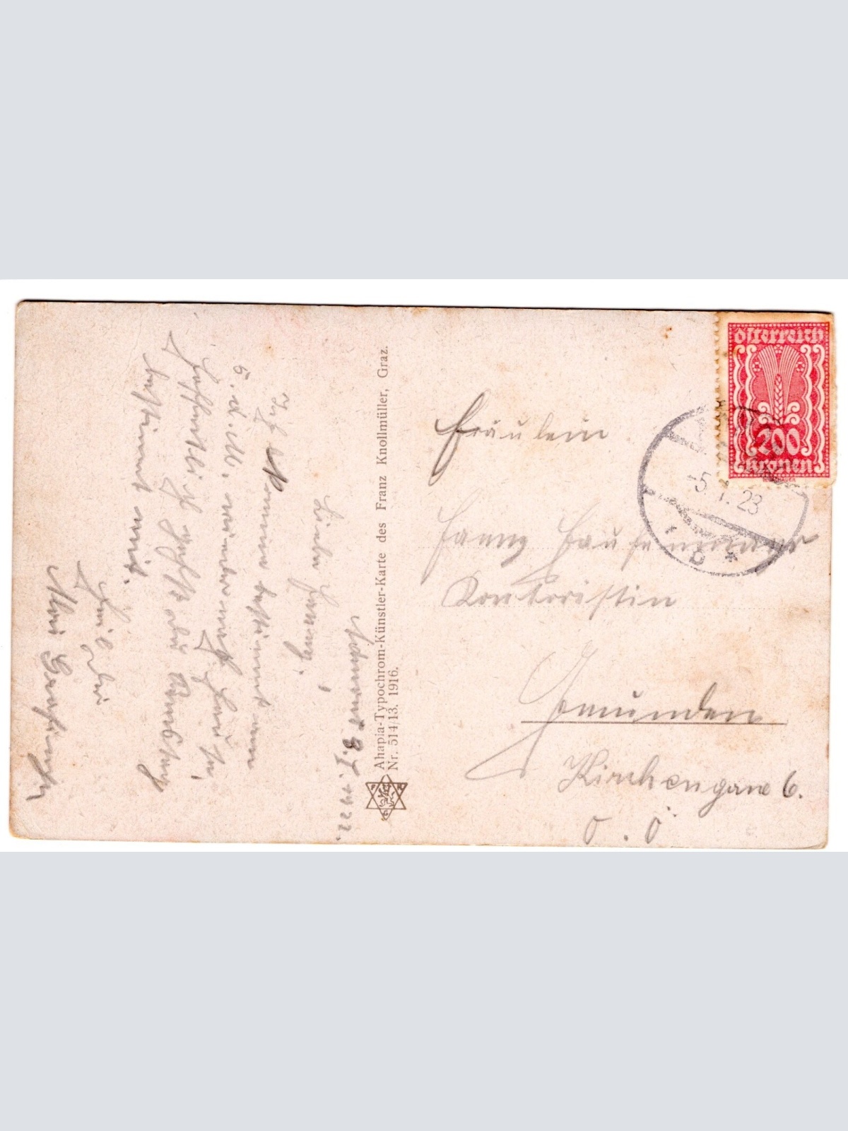 AK, Admont, Steiermark,  Ansichtskarte (S4762)