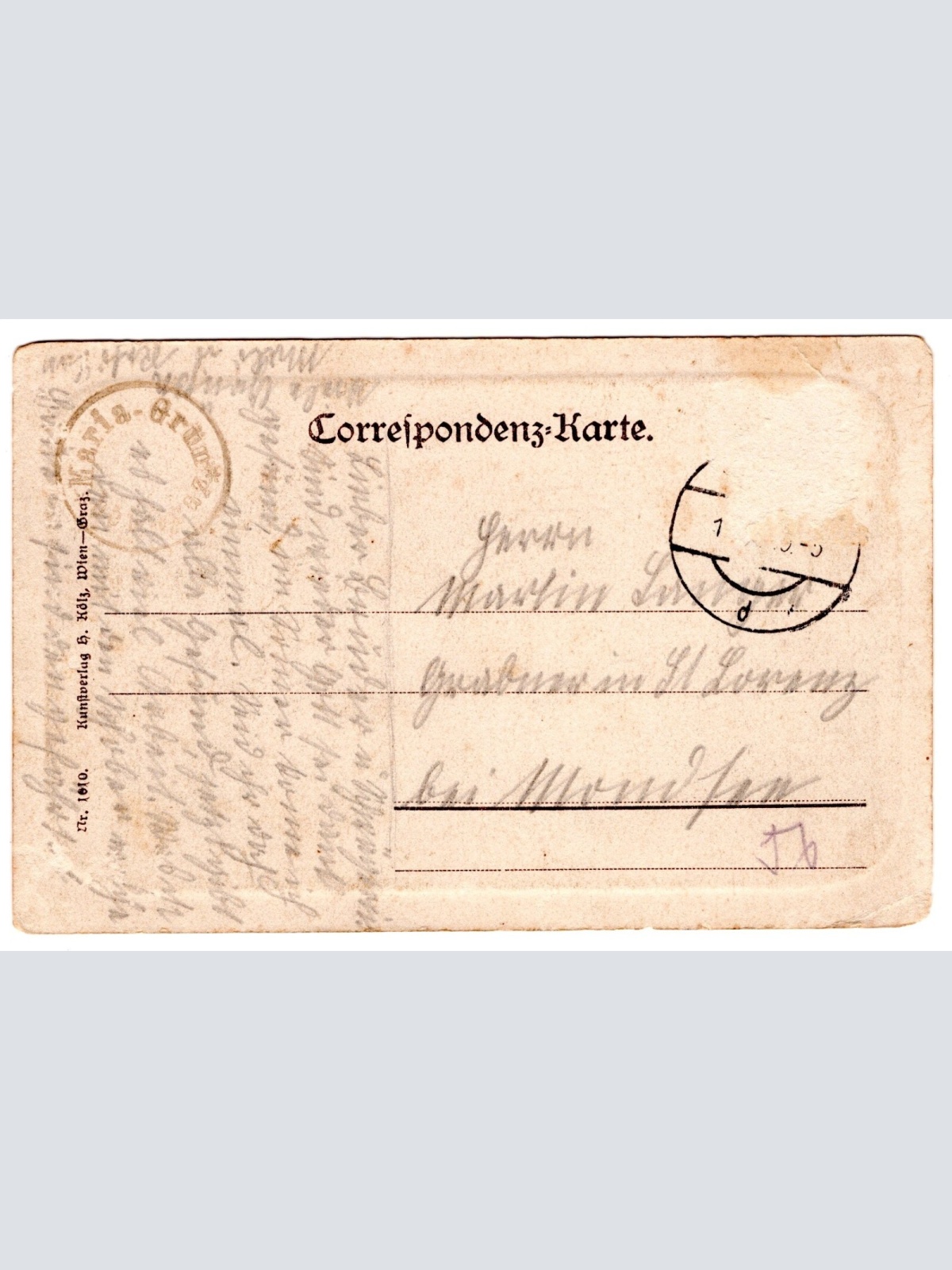 AK, Maria Grün bei Graz, Steiermark,  Ansichtskarte (S4781)