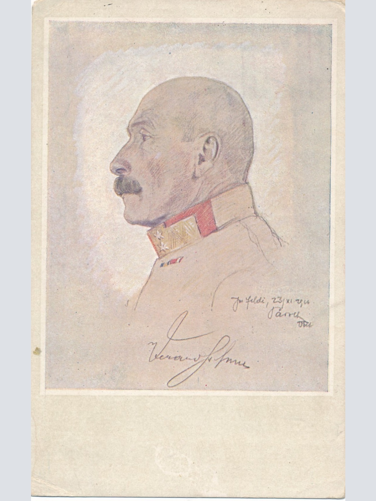 AK Kommandant der Kaiserjägerdivision Ignaz von Verdroß Ansichtskarte (13994)